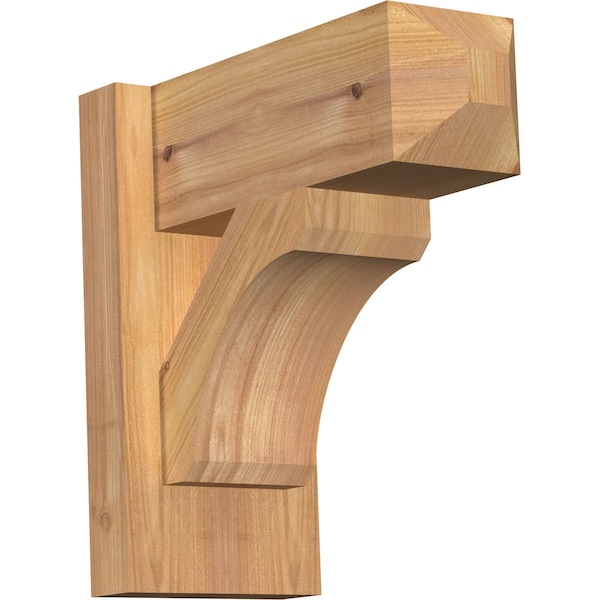 Ekena Millwork Legacy Craftsman Smooth Outlooker, Western Red Cedar, 5 1/2"W x 12"D x 12"H OUT06X12X12LEC04SWR - main
